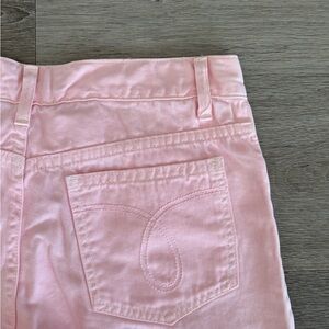 juicy couture pink bootcut low rise jeans